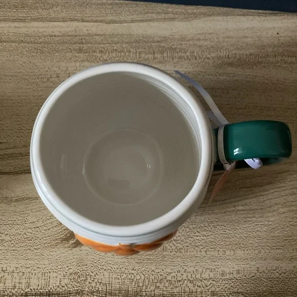 LANG By Design Group Hand Painted Pumpkin Halloween Autumn Fall Mug - Picture 3 of 4